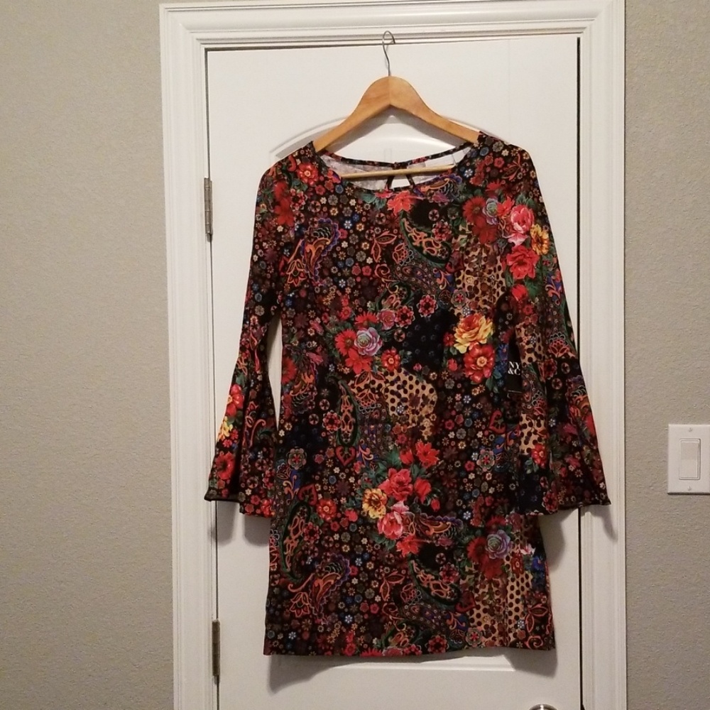 New York & Co  Floral Print Dress Size XS